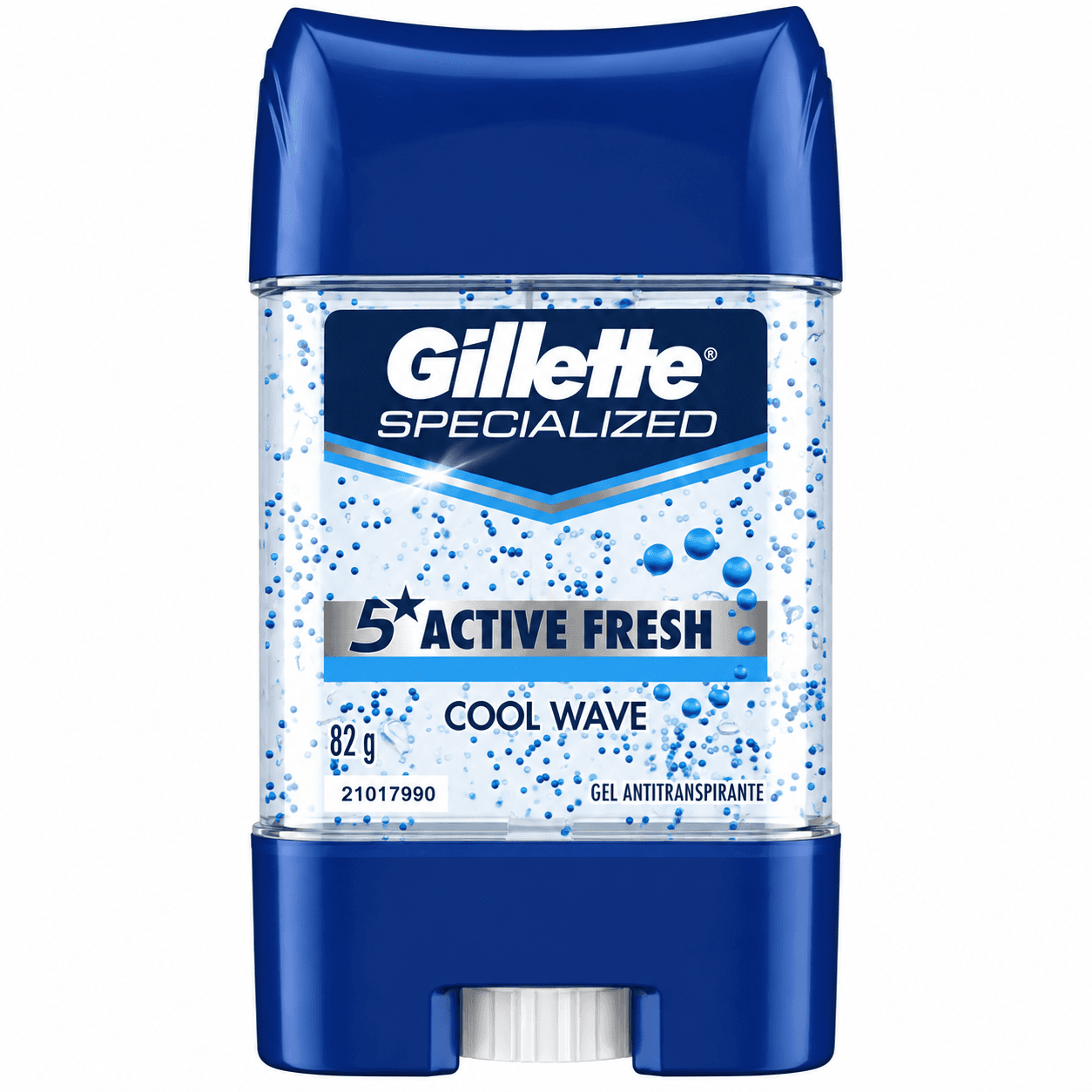 ژل ضد تعریق مردانه ژیلت مدل Specialized 5 Active Fresh Cool Wave وزن 82 گرم