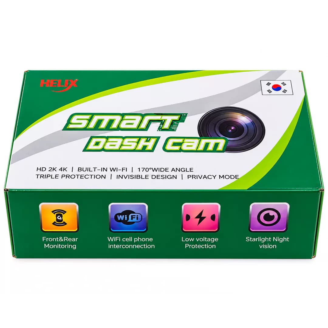 دوربین ثبت وقایع هلیکس مدل Helix Smart Dash Cam — تصویر ۳