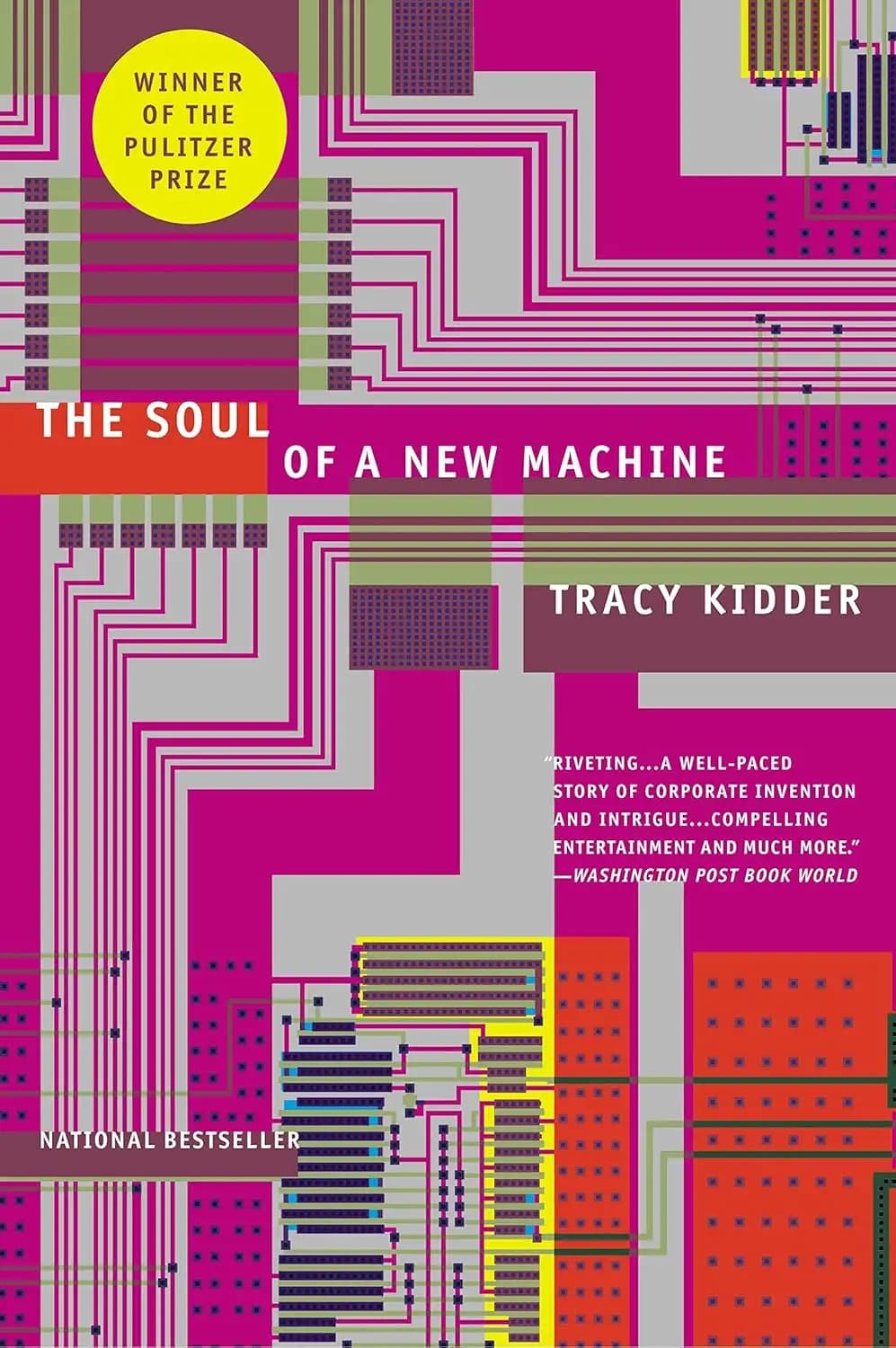کتاب روح یک ماشین جدید (The Soul of a New Machine) نسخه انگلیسی PDF | تریسی کیدر