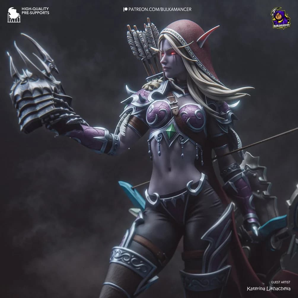 سیلواناس ویندرانر وارکرفت | sylvanas windrunner
