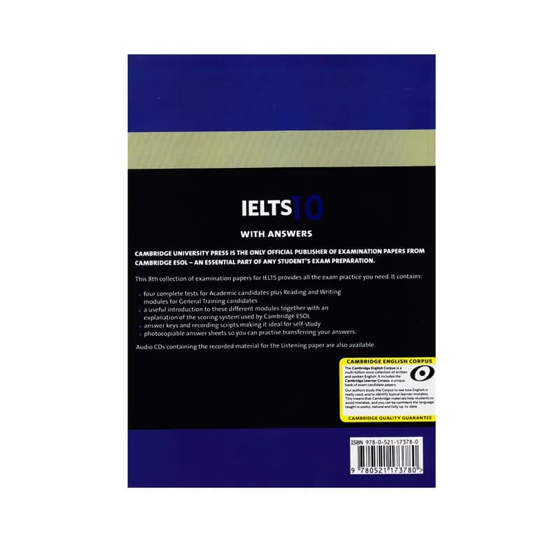 کتاب Cambridge English IELTS 10 اثر جمعی از نویسندگان انتشارات آرماندیس — تصویر ۳