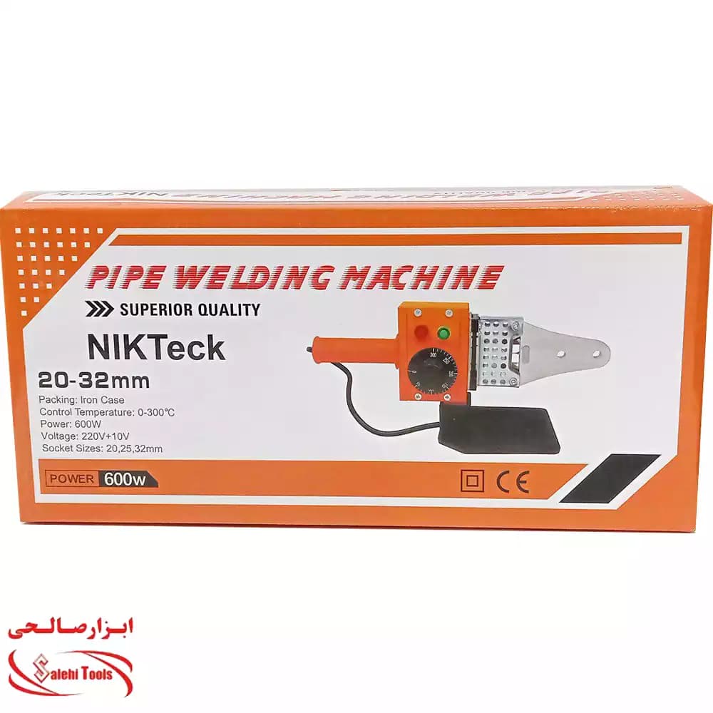 اتو لوله نیک تک دو راکت NIKTeck با قیچی و راکت اضافه — تصویر ۴