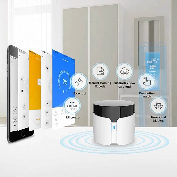 دستگاه ریموت کنترل BroadLink مدل RM4C-PRO — تصویر ۳