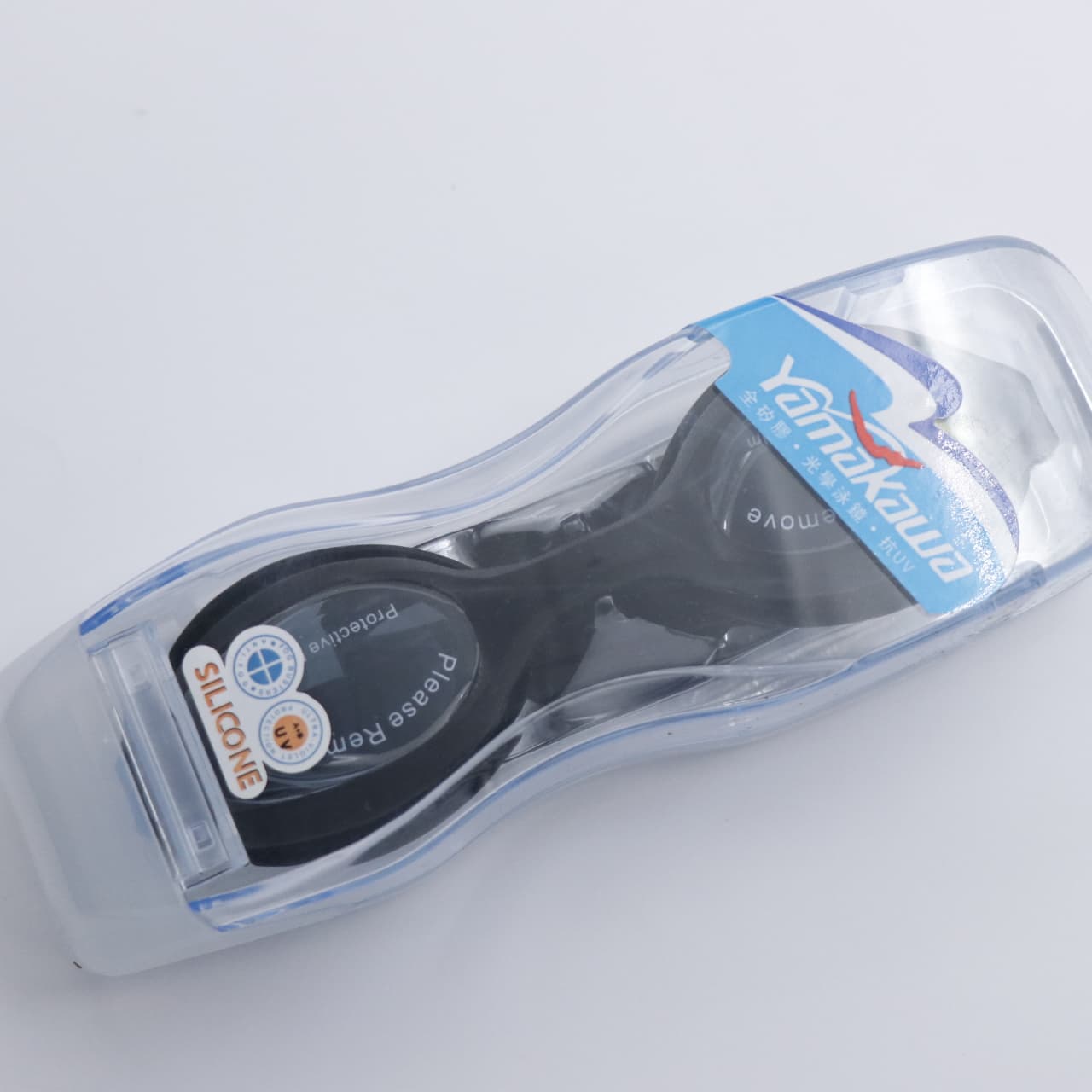 عینک شنا یاماکارا جعبه دار رنگ مشکی کد61489 — تصویر ۲