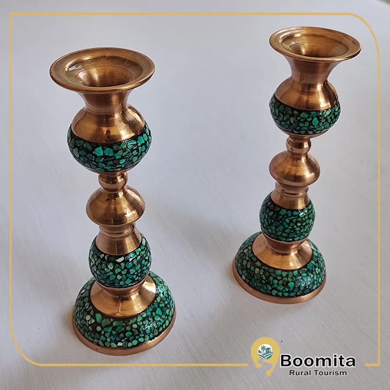 شمعدان فیروزه کوبی — تصویر ۴