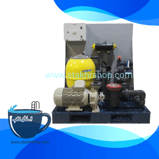 پکیج تصفیه جکوزی مگاپول (روکار) 5 نفره