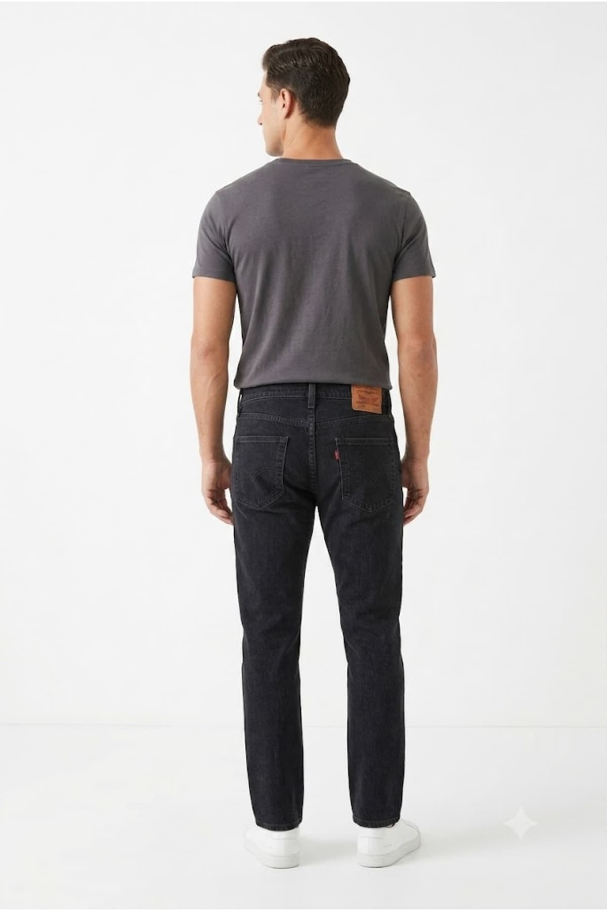 شلوار جین لیوایز مردانه جین خاکستری راسته Straight/استریج فاق نرمال جین Classical/کلاسیک | Levi’s 501-0031f TR — تصویر ۴