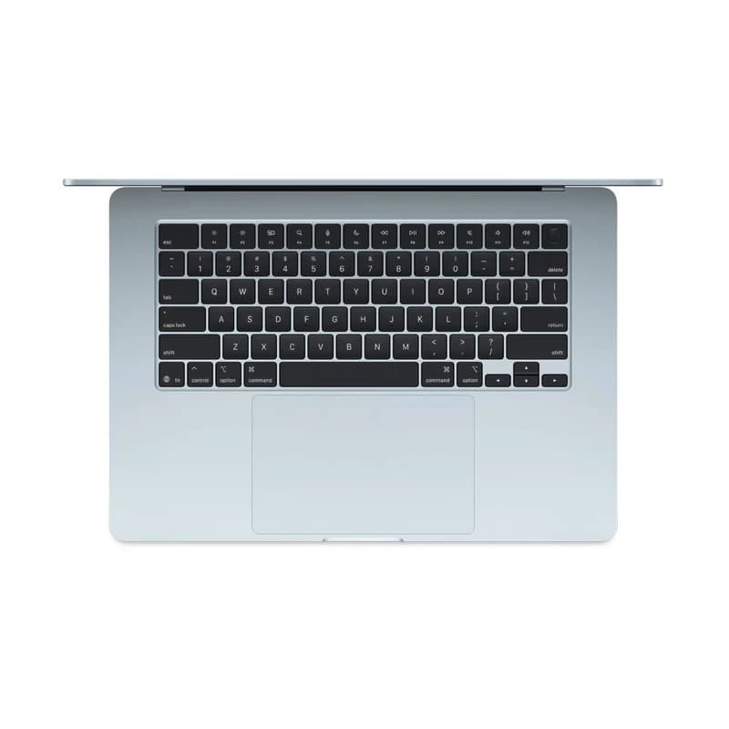 لپ تاپ 13.6 اینچی اپل مدل MacBook Air M4 13.6 inch MC6U4 2025 16/512حافظه 512 و رم 16 گیگابایت | Sky Blue- آبی روشن — تصویر ۳