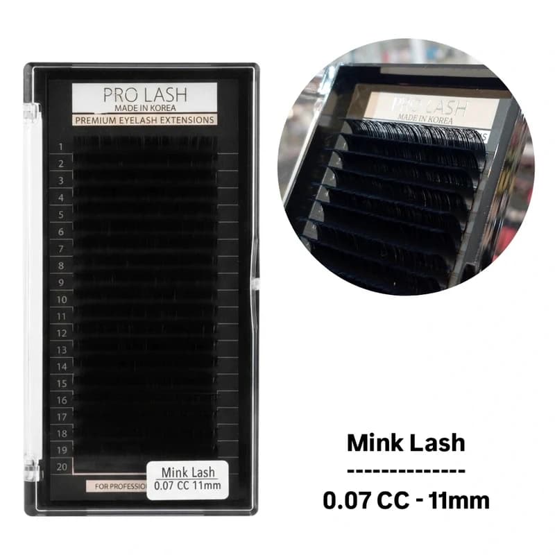 پالت اکستنشن مژه پرولش ProLash Mink Lash CC-0.07 11mm