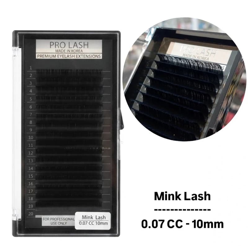 پالت اکستنشن مژه پرولش ProLash Mink Lash CC-0.07 10mm