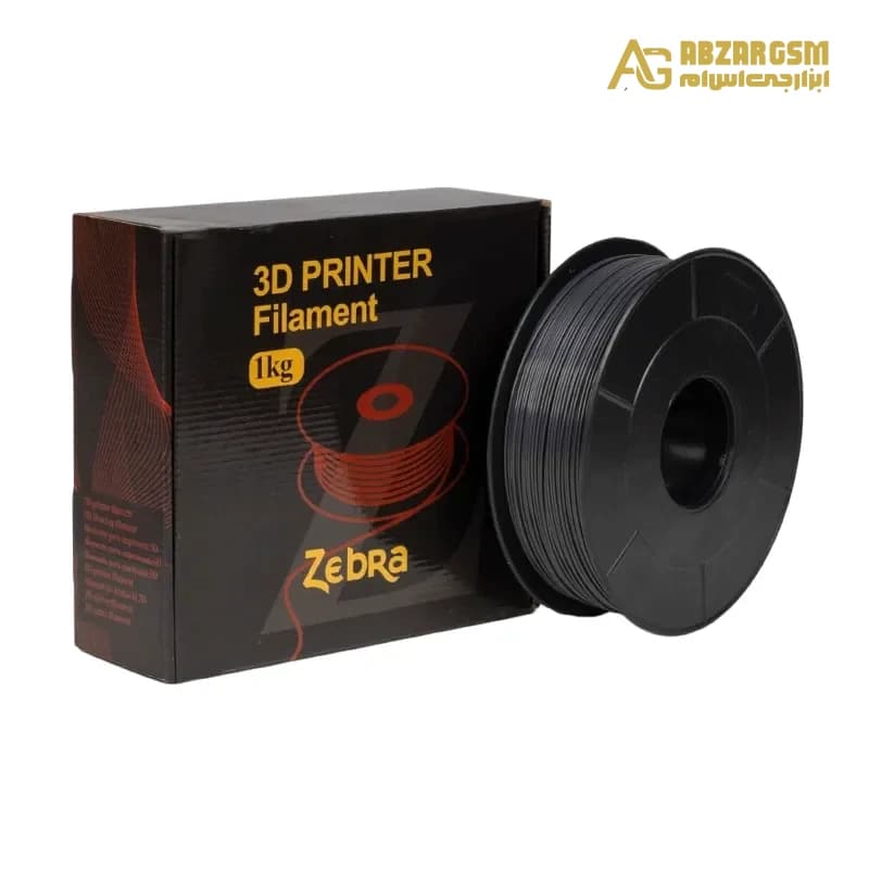 فیلامنت 1Kg پرینتر 3 بعدی HIPS سفید قطر 1.75mm مارک Zebra — تصویر ۴