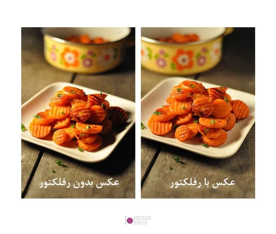 رفلکتور 5 کاره عکاسی Zomei 60CM — تصویر ۴