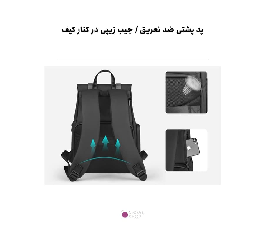 کیف دوربین عکاسی Cwatcun D86 — تصویر ۴