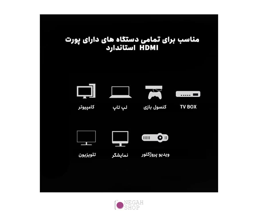 کابل فنری HDMI به HDMI — تصویر ۴