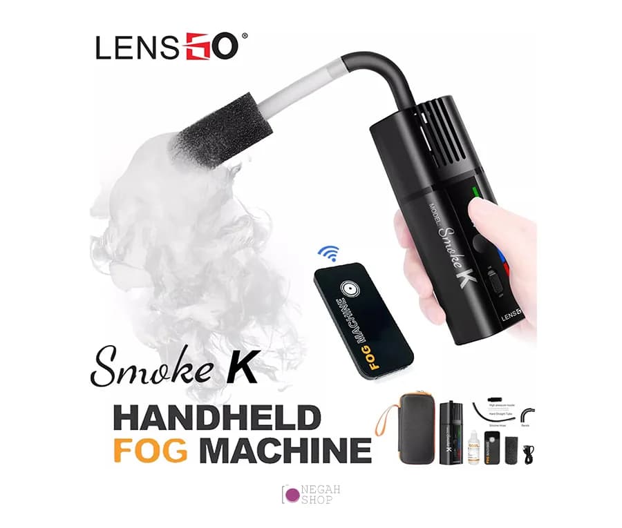 دستگاه مه ساز مدل LENSGO Smoke K — تصویر ۴
