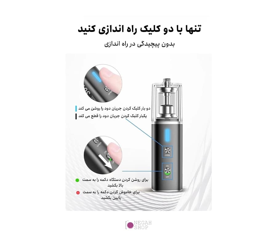 دستگاه مه ساز مدل LENSGO S30 — تصویر ۳