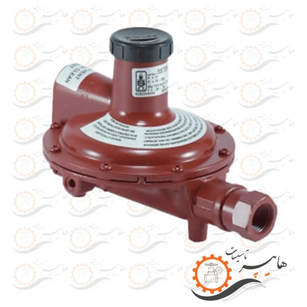رگلاتور قرمز گاز مایع ستاک مدل set291 — تصویر ۲