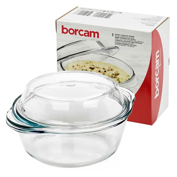 ظرف پخت دربدار 840 سی سی بورجام مدل BORCAM کد 59033 — تصویر ۵