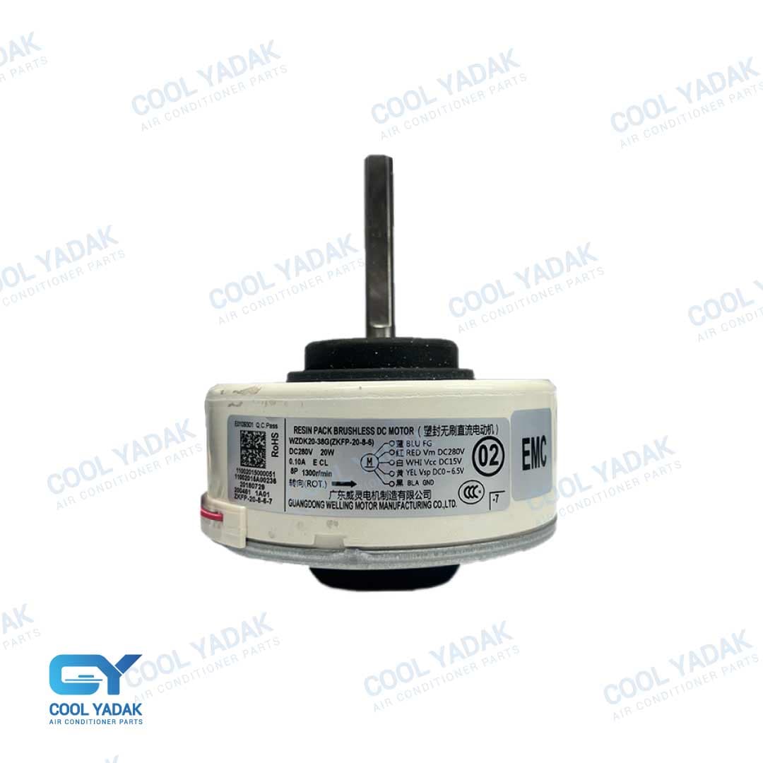 موتور فن داخلی چپ گرد 20 وات مدل WZDK20 38G