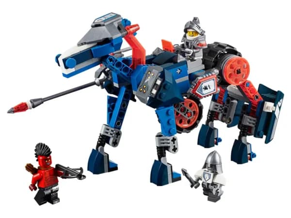 لگو nexo knights مدل اسب مکانیکی لنس کد NO.10485 — تصویر ۴