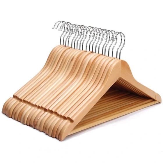 چوب لباسی طرح چوب افرا بسته 24 عددی