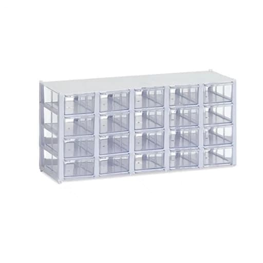 فایل کشویی مدل کریستالی 20 کشو مبلمان اورلین مدل 975527
