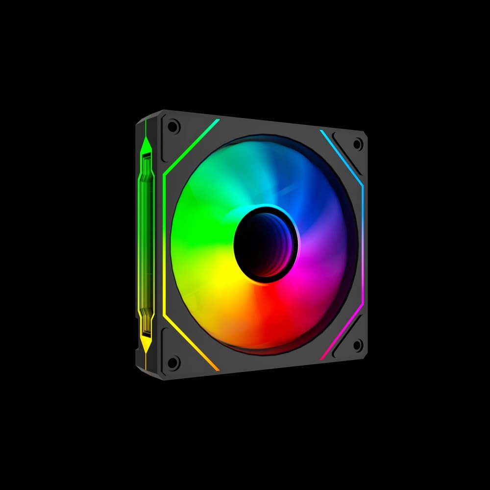 فن کیس لاجیکی سه عددی مدل LOGIKEY LK-F325B ARGB 3*1 — تصویر ۴