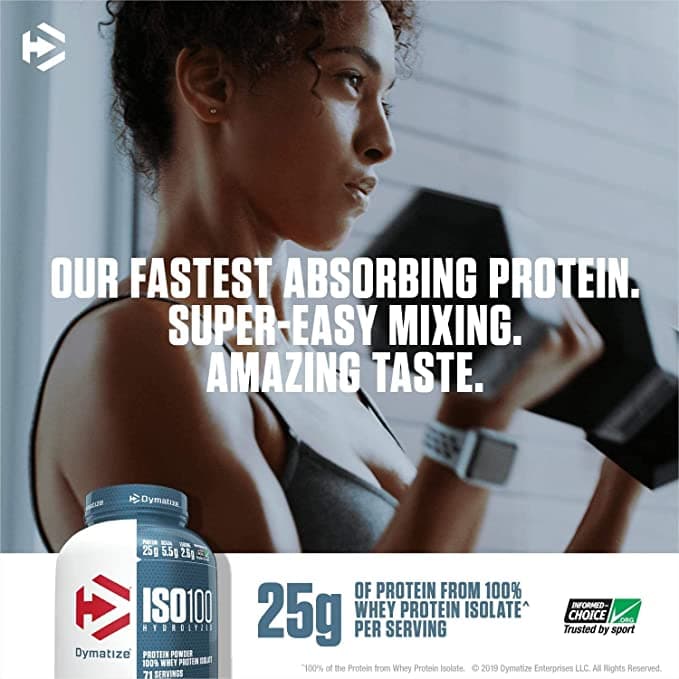 پروتئین وی ایزوله دایماتیز وزن 2.3kg — تصویر ۳