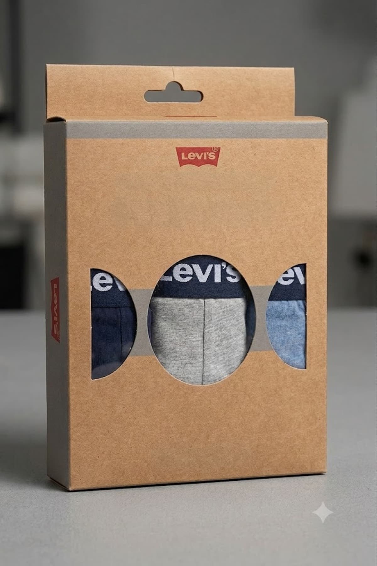 باکسر لیوایز مردانه پاموک رنگارنگ راسته باکسر کشسان Daily/روزانه | Levi’s 83573457 PK — تصویر ۲