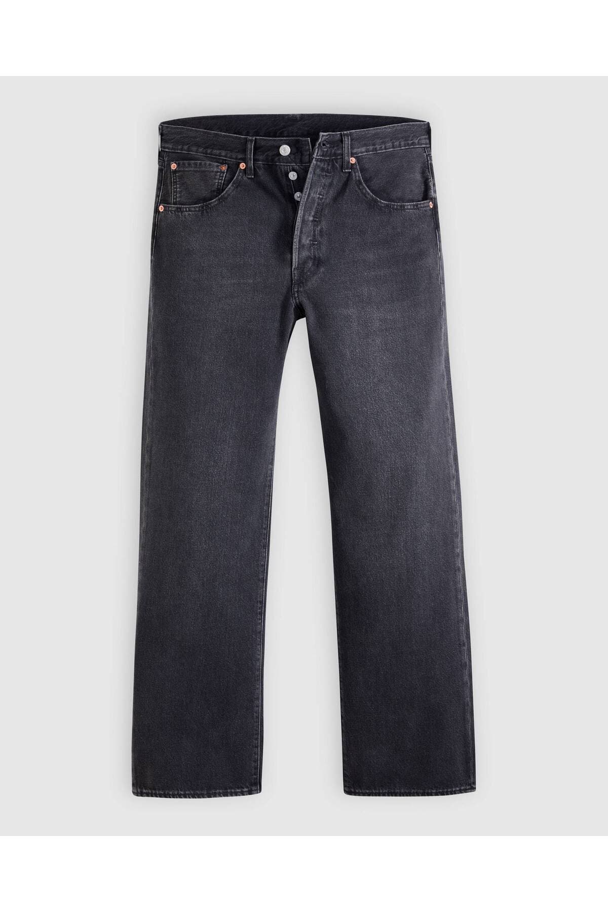 شلوار جین لیوایز مردانه جین مشکی راسته Loose / لش فاق نرمال Loose / لش Daily/روزانه | Levi’s 0057U-0005 EG