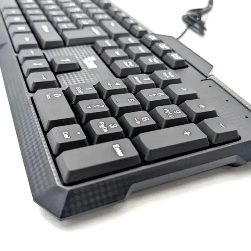 کیبورد سیم دار UCOM یوکام مدل K5807 — تصویر ۳