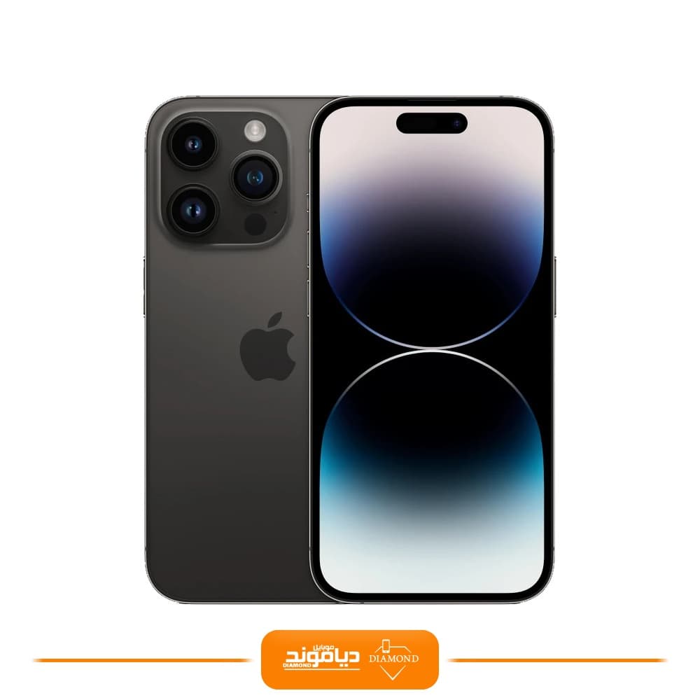 گوشی موبایل اپل مدل iPhone 14 Pro ZAA دوسیم کارت ظرفیت 256 گیگابایت و 6گیگابایت رم -درحد اکتیو باتری 100-بدون کد (کارتن لیبل-مدل نامبر m) — تصویر ۲