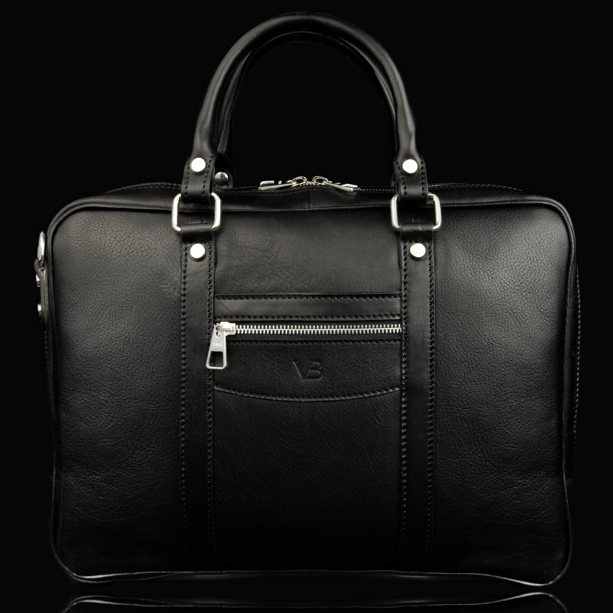 کیف اداری چرم طبیعی مدل Office Bag 18 | سیلوا چرم — تصویر ۴