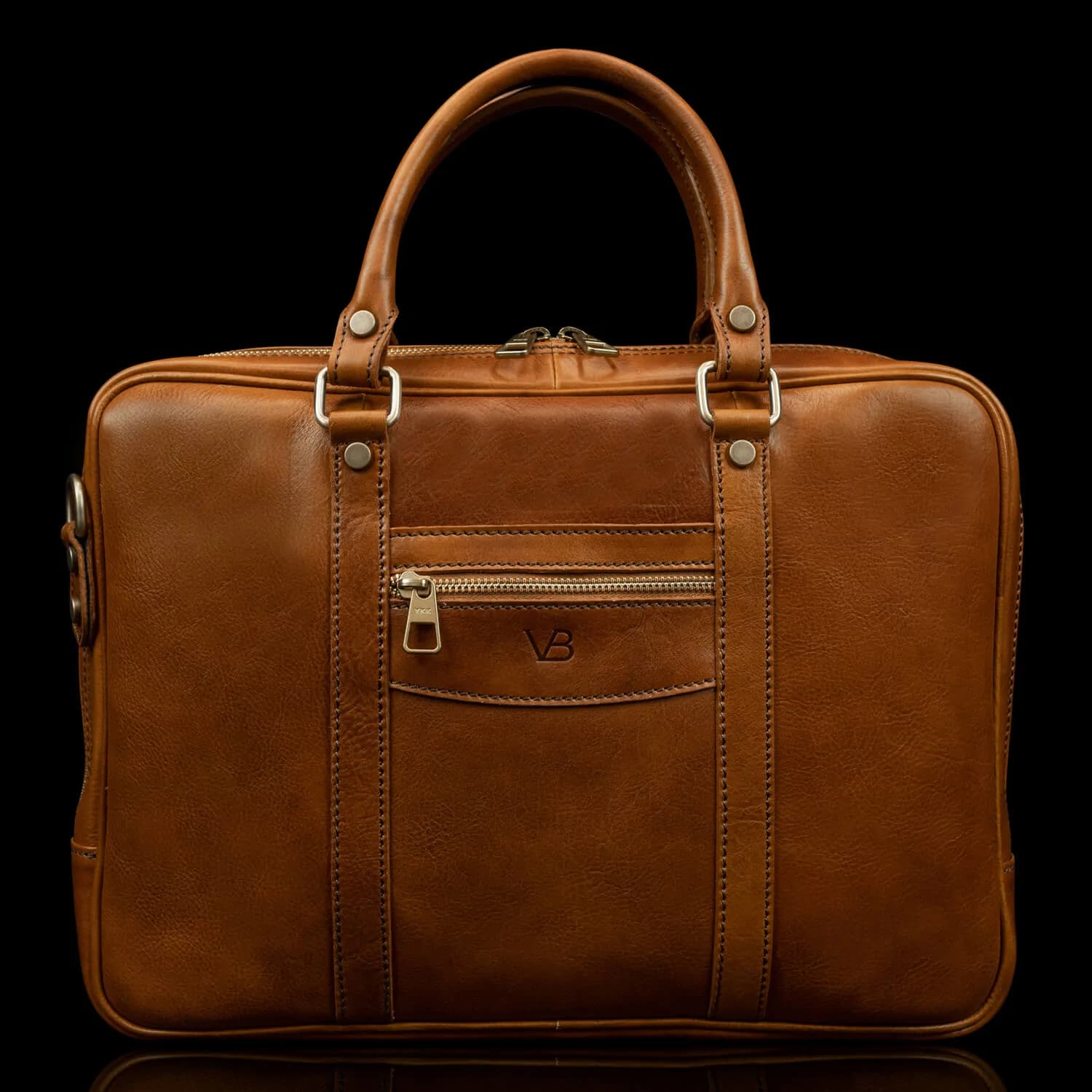 کیف اداری چرم طبیعی مدل Office Bag 18 | سیلوا چرم — تصویر ۳