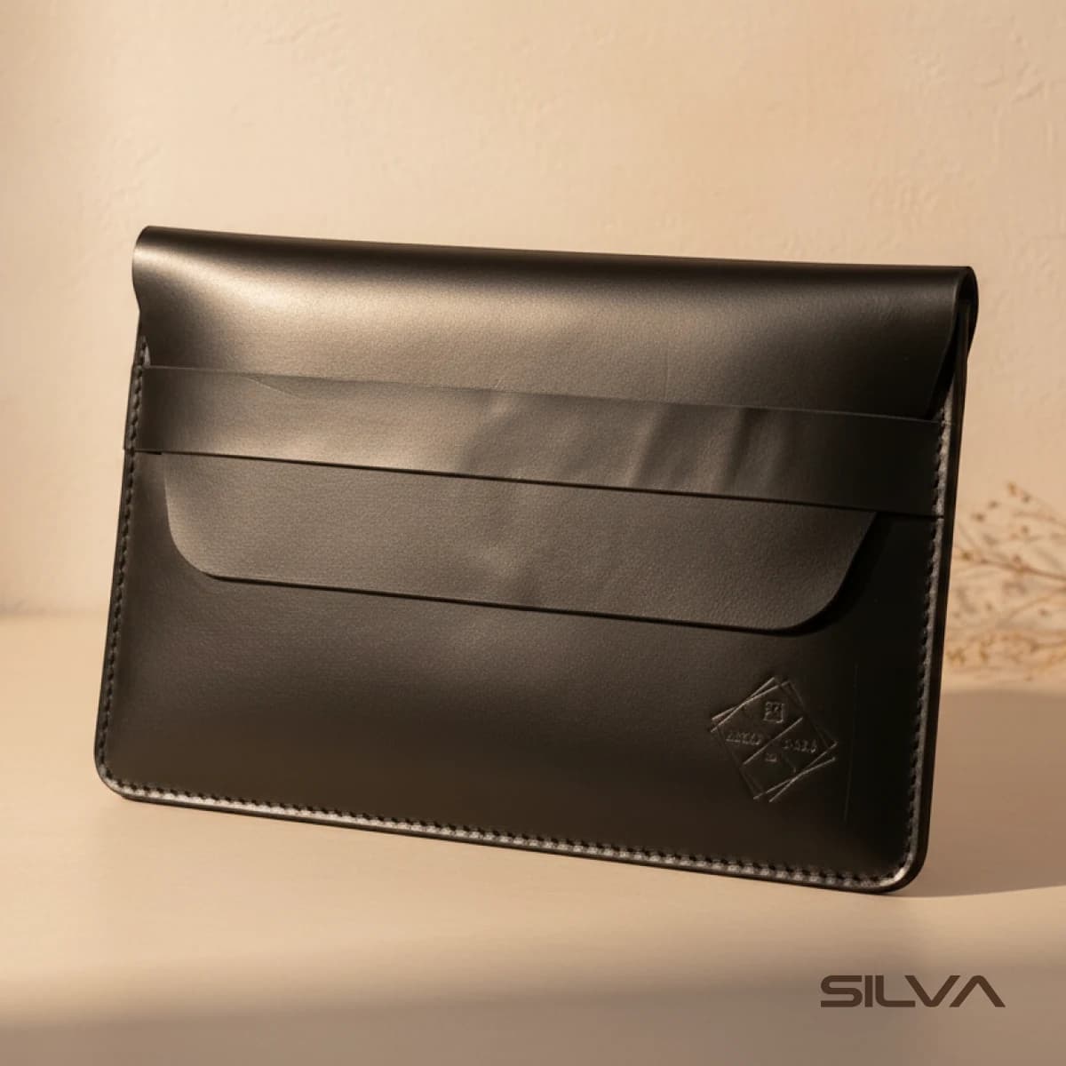 کیف تبلت چرم طبیعی مدل Tablet Bag 22 | سیلوا چرم
