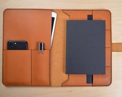 کیف تبلت چرم طبیعی مدل Tablet Bag 18 | سیلوا چرم — تصویر ۴