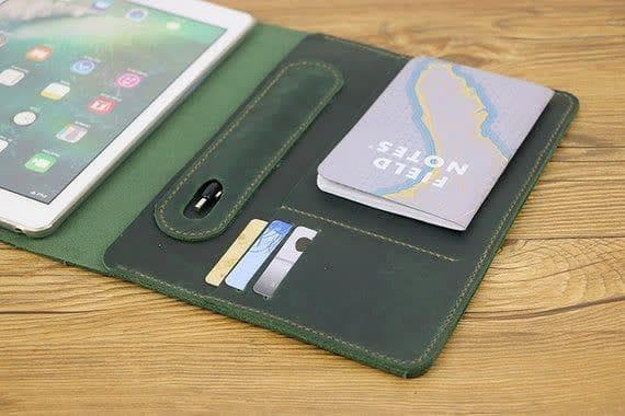 کیف تبلت چرم طبیعی مدل Tablet Bag 12 | سیلوا چرم — تصویر ۳