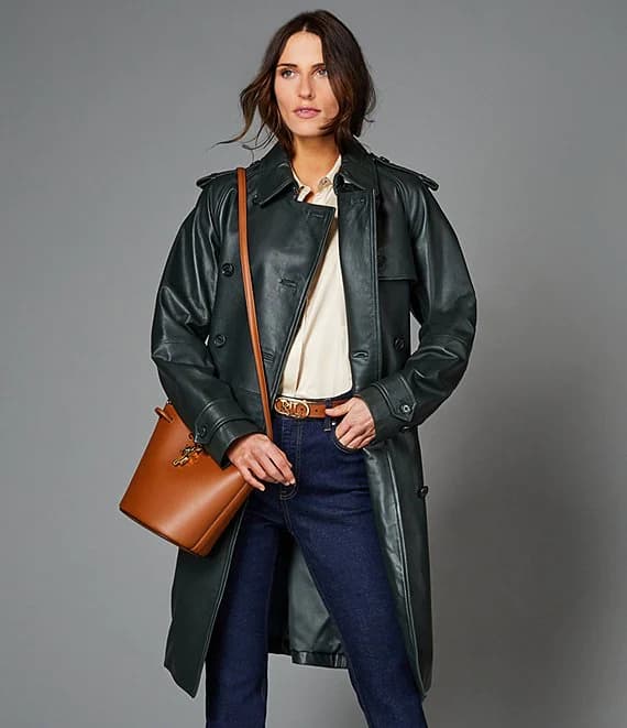 کیف دستی زنانه چرم طبیعی مدل Hand Bag 01 | سیلوا چرم — تصویر ۸