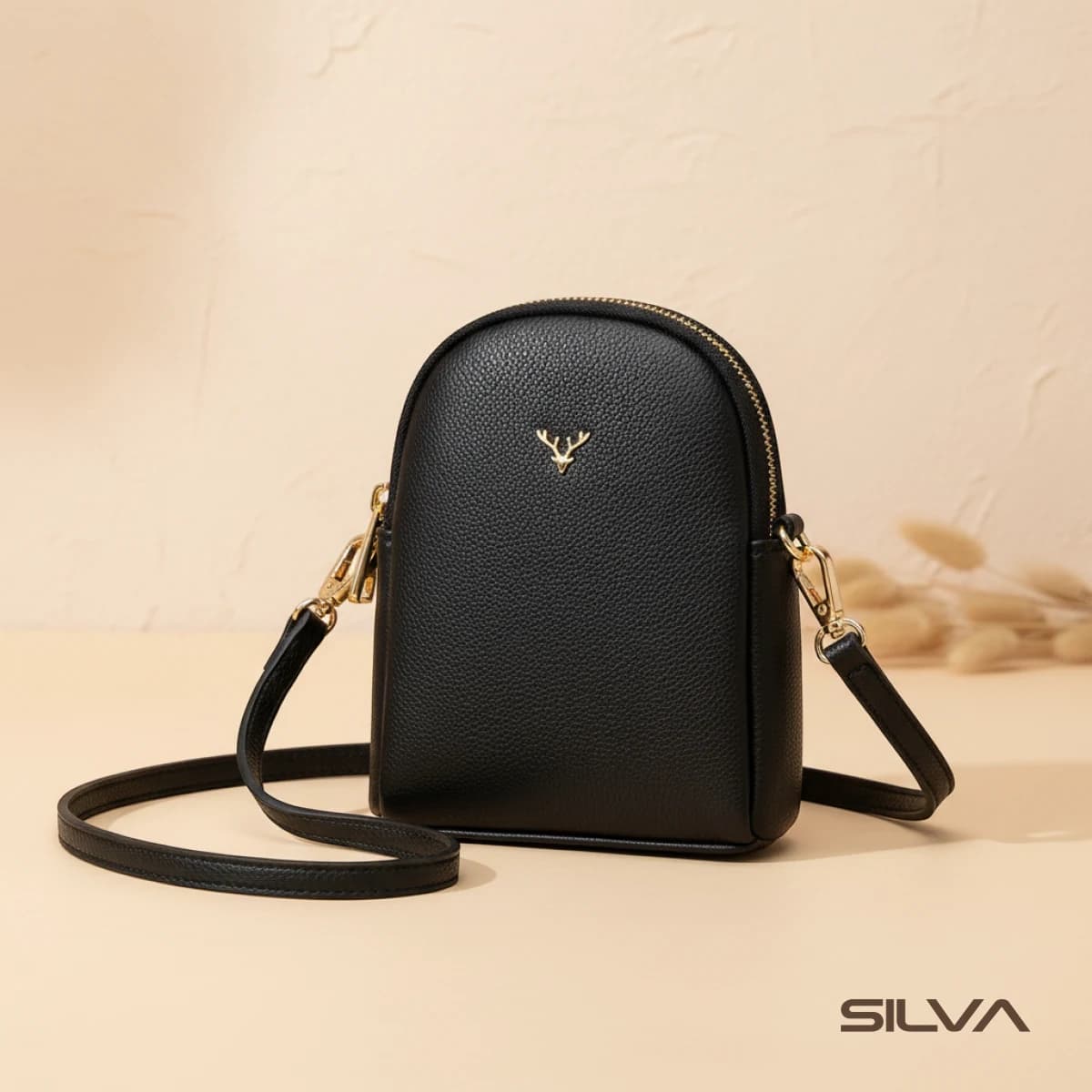 کیف دوشی چرم طبیعی مدل Shoulder Bag 17 | سیلوا چرم