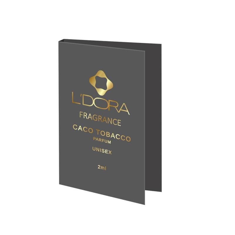 تستر پرفیوم نیش لدورا فرگرنس مدل CACO TOBACCO حجم 2 میلیلیتر — تصویر ۲