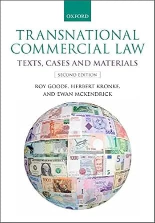 و دانلود نسخه کامل کتاب زبان اصلی Transnational Commercial Law: Texts, Cases and Materials | دانلود کتاب خارجی