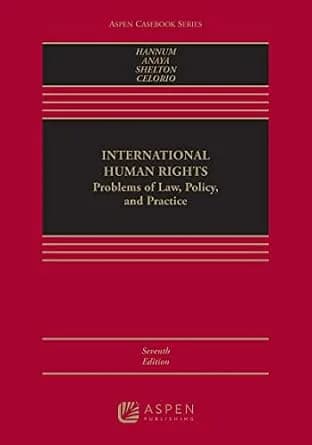 و دانلود نسخه کامل کتاب زبان اصلی International Human Rights: Problems of Law, Policy, and Practice (Aspen Casebook Series) | دانلود کتاب خارجی