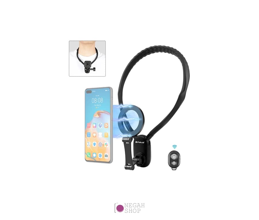 هولدر گردنی مگنتی موبایل و دوربین ورزشی پلوز Puluz PU947B