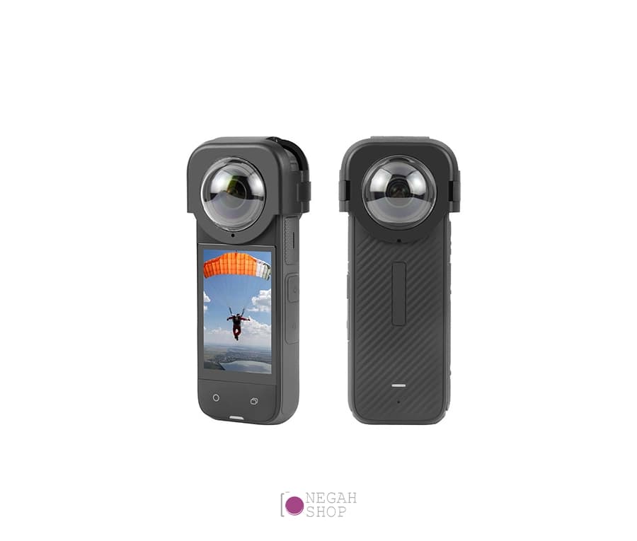 کاور محافظ لنز دوربین Insta360 X4 پلوز مدل Puluz PU978B — تصویر ۶