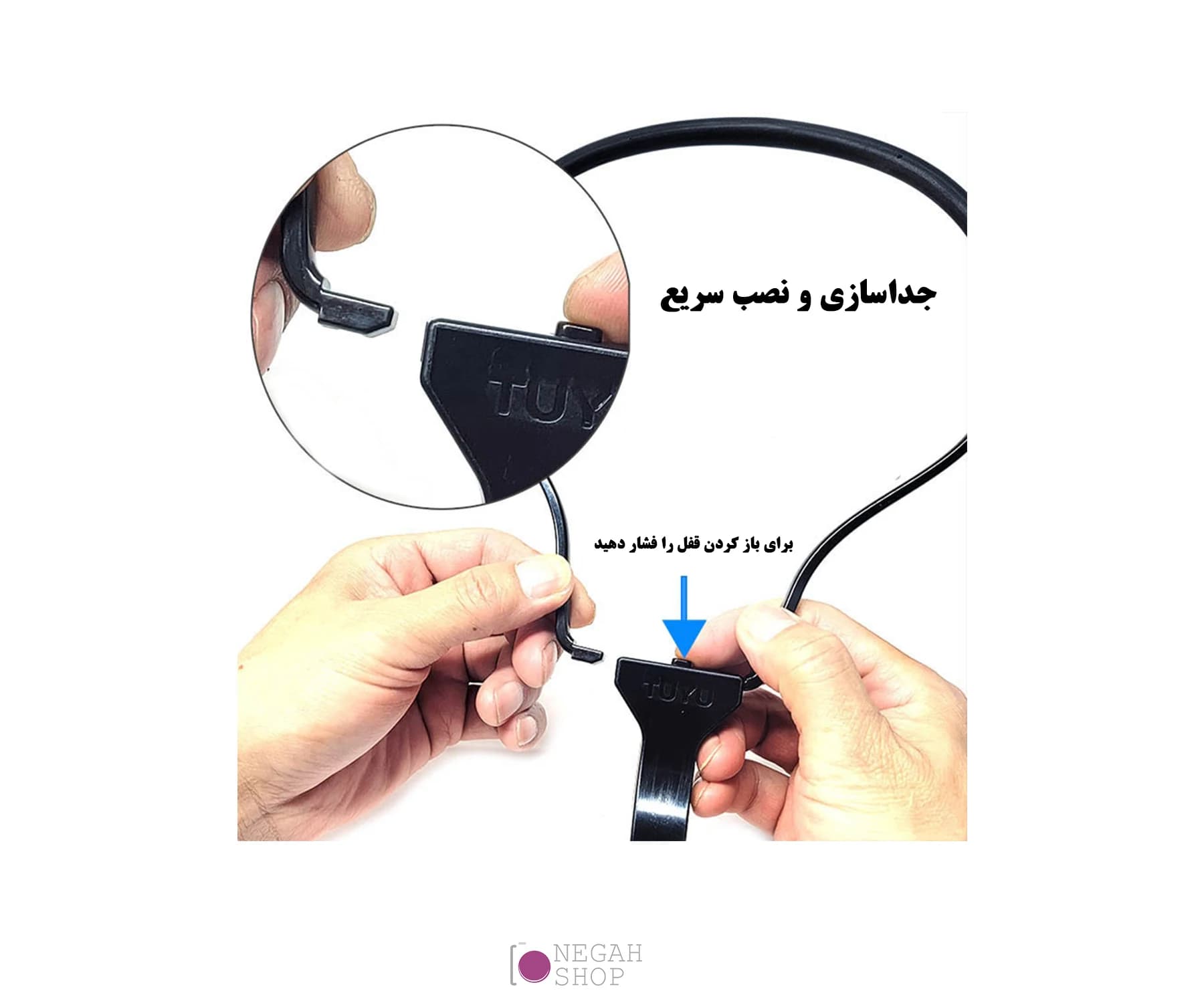 هولدر گردنی به همراه سینه بند دوربین ورزشی و موبایل Tuyu — تصویر ۵