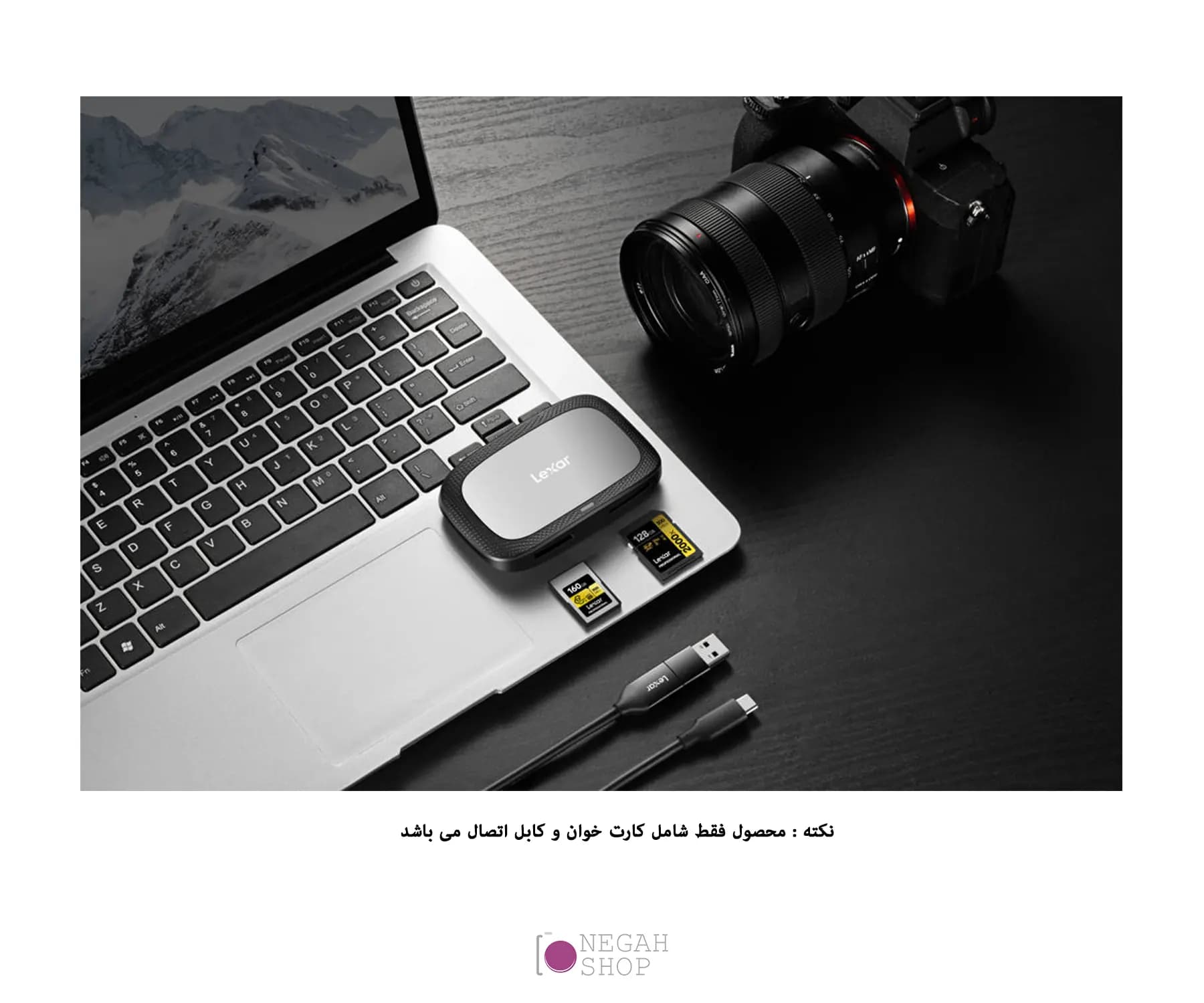 کارت خوان Lexar CFexpress Type A / SD USB 3.2 Gen 2 Reader — تصویر ۷