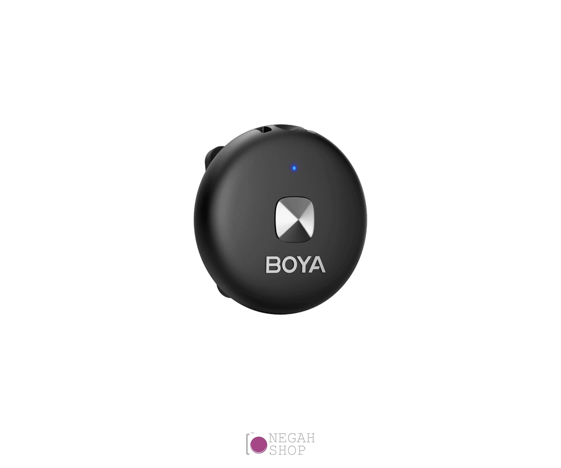 میکروفون بی سیم دو کاناله Boya Omic-U Type C مشکی — تصویر ۳