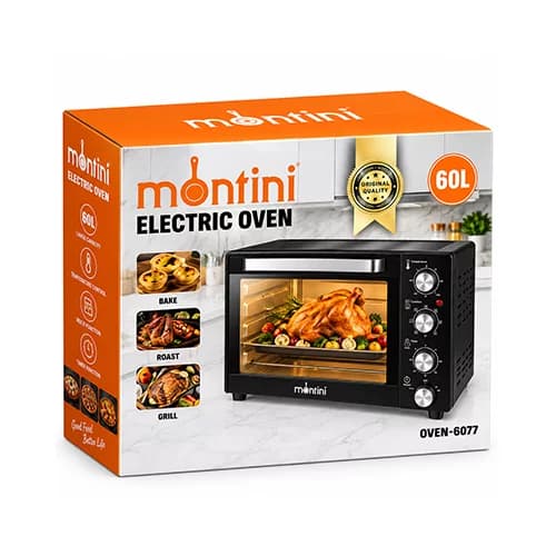 فر برقی مونتینی مدل OVEN-6077 — تصویر ۳