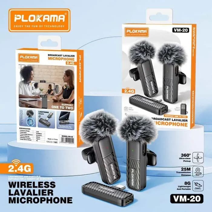 میکروفون یقه ای Plokama مدل VM-20 — تصویر ۲