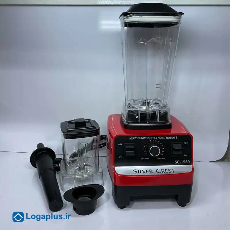 مخلوط کن و آسیاب صنعتی 2 کاره سیلور کرست مدل SC-1589 توان 4500 وات — تصویر ۶